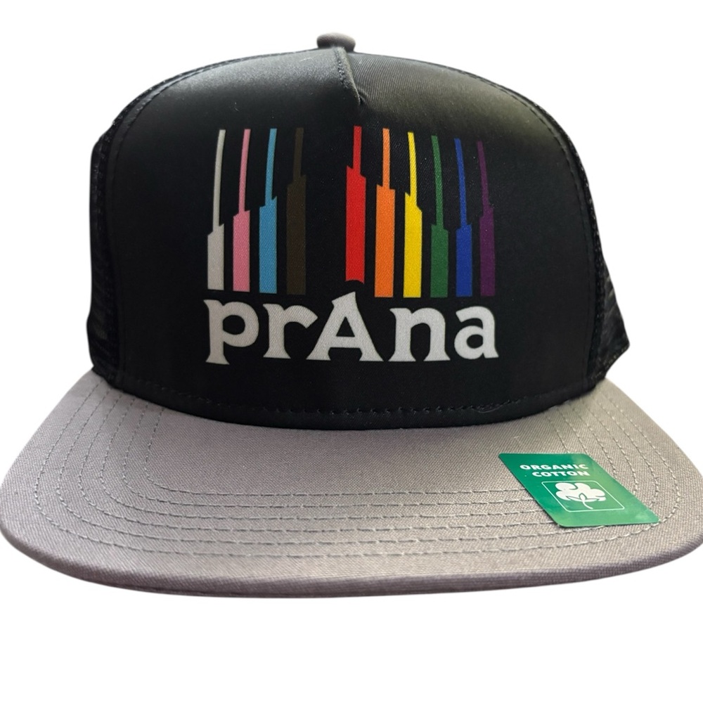 prAna Vista Trucker Hat Snapback in Pride Mountain Unisex One Size NWT!